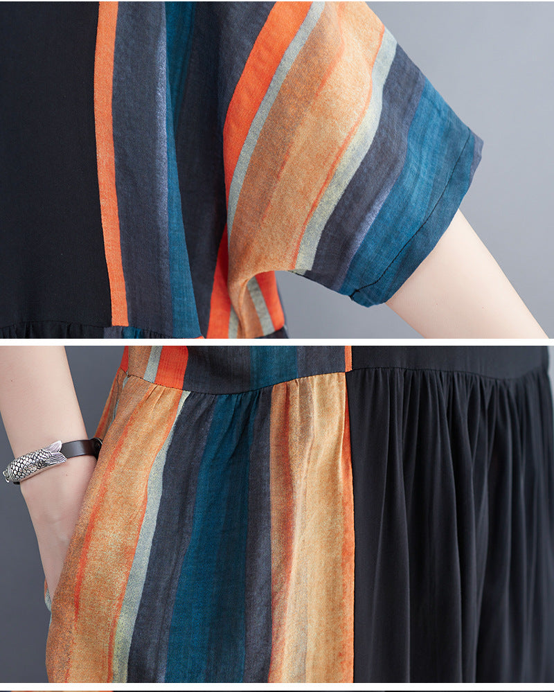 Casual Women Plus Sizes Long Cozy Dresses