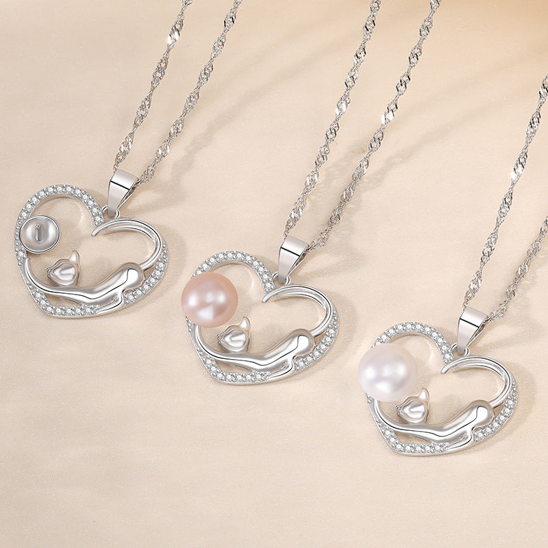 Designed Sterling Silver Necklace for Women 1793