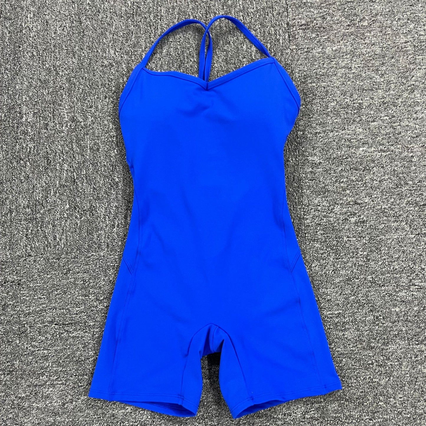 Sexy Backless Tight Short Sports Jumpsuits