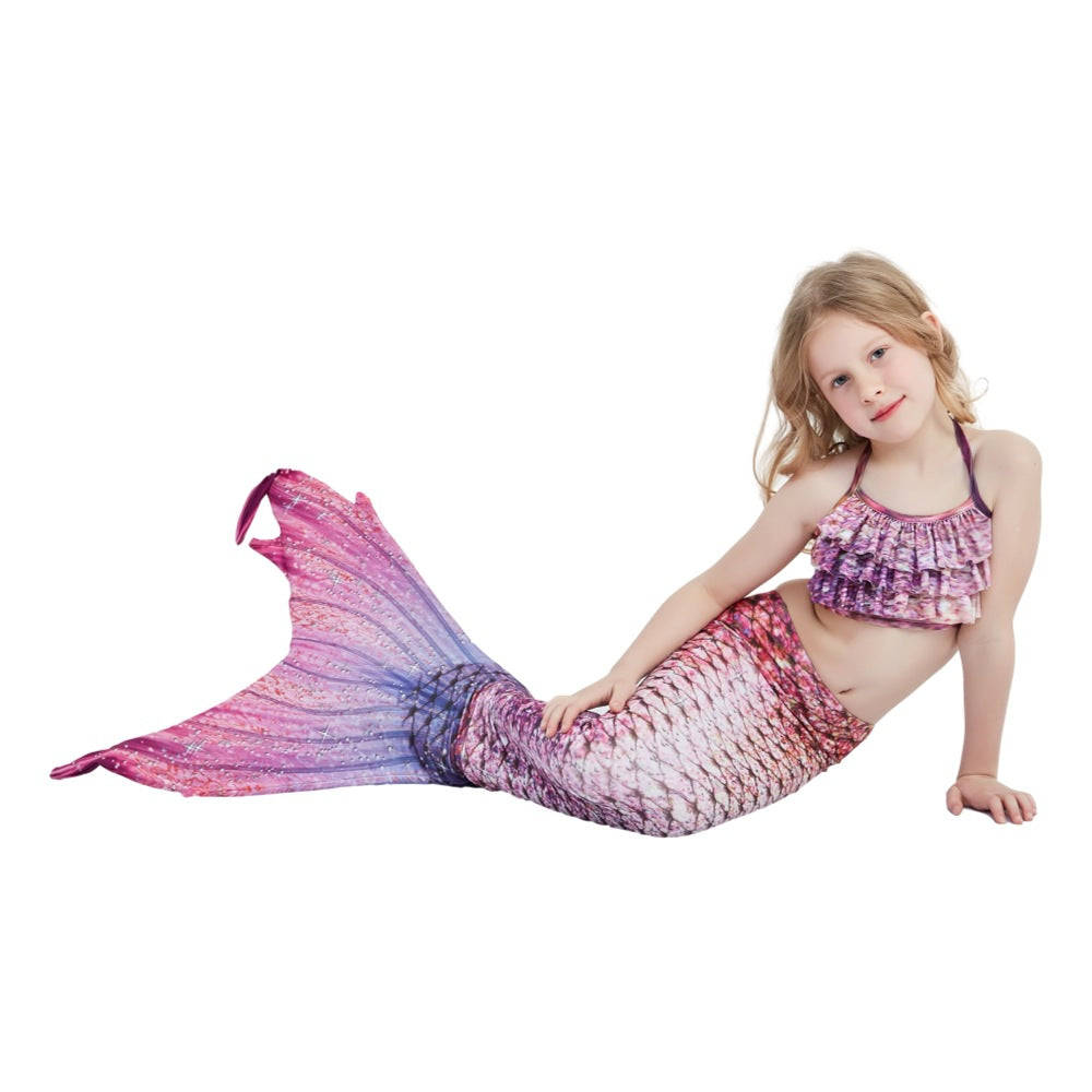 Gorgeous Three Pieces Mermaid Style Swimsuits
