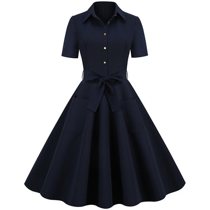 Elegant Short Sleeves Ball Dresses with Belt