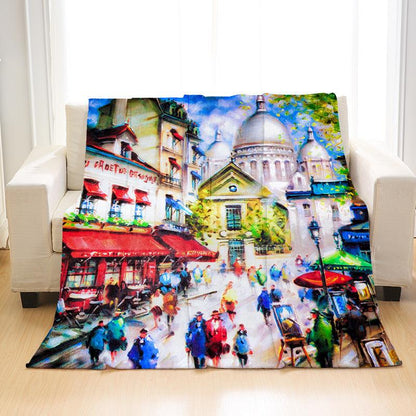 Mandala Print Style Fleece Blanket-5-50*60(inch)-Free Shipping at meselling99