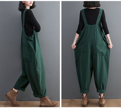 Vintage Loose Women Jumpsuits for Women