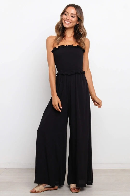 Strapless Summer Casual Jumpsuits for Women