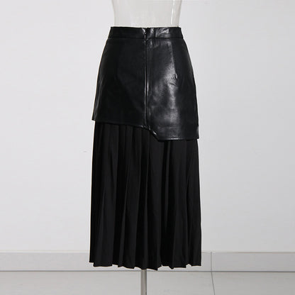Designed Personality High Waist Irregular A Line Skirts