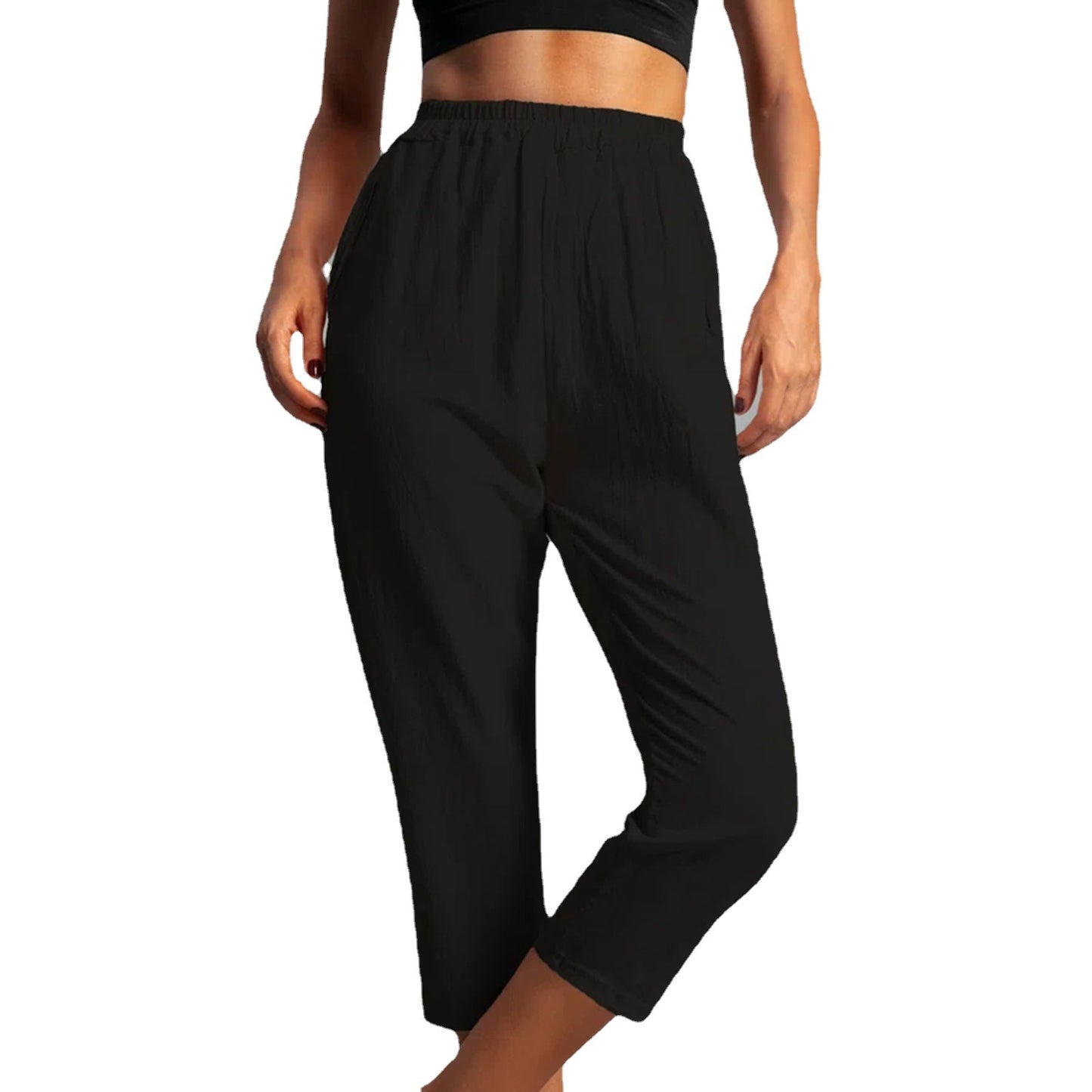 Casual Linen Summer Trousers for Women