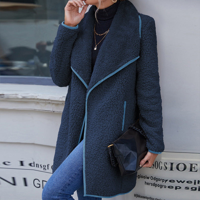 Casual Women Double Sided Woolen Coats