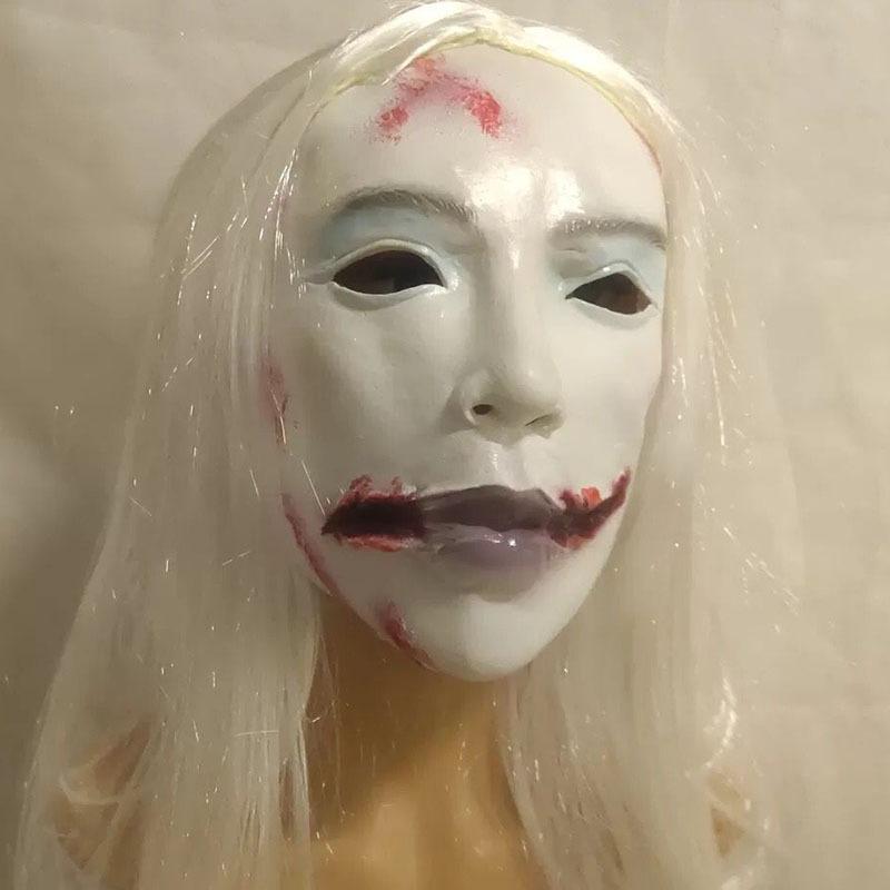 Halloween Horrible Room Escape Wigs&Mask Murder-STYLEGOING