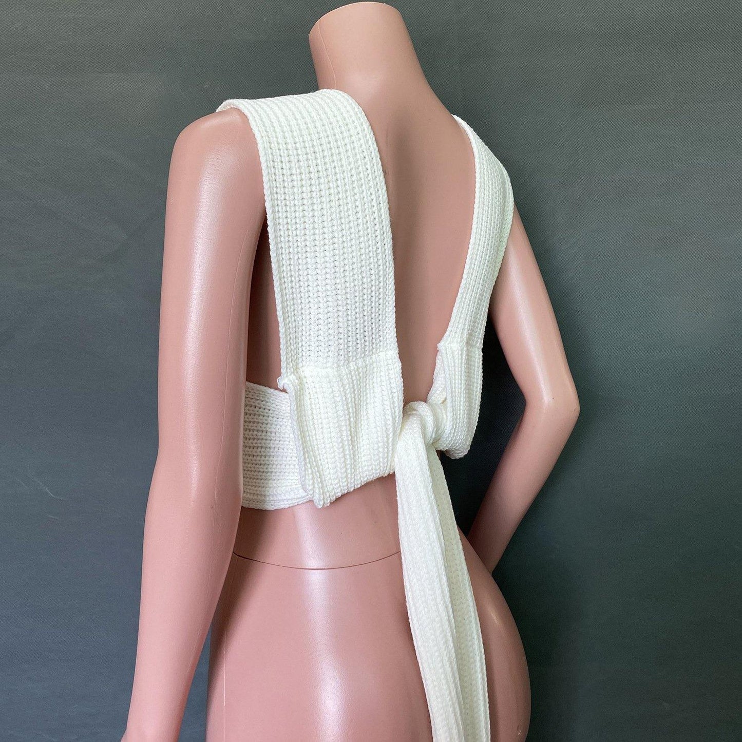 DIY Knitting Bangdage Tops-STYLEGOING