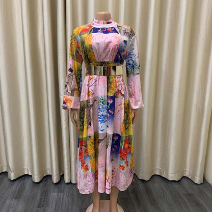 Women High Waist Plus Sizes Women Party Dresses