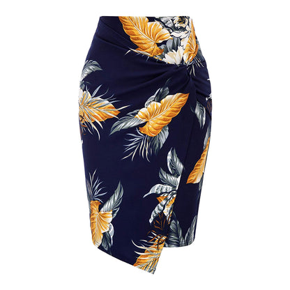 Sexy Casual Floral Print Bodycon Women Skirts