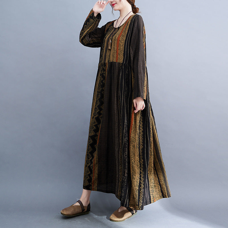 Vintage Plus Sizes Fall Dresses