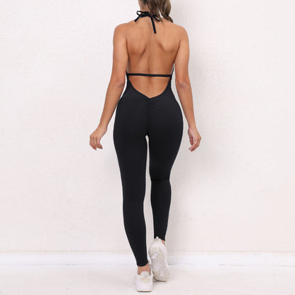 Sexy Quick Drying Breath Freely Sport Jumpsuits