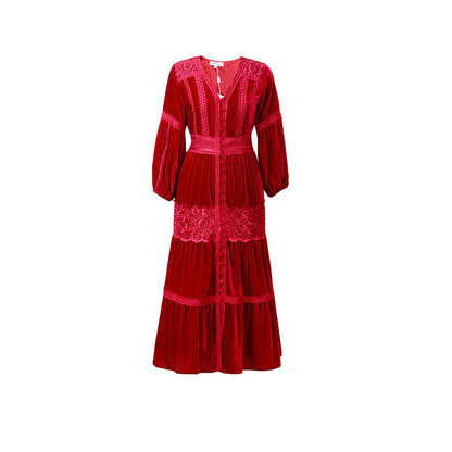 Vintage Long Sleeves Winter Dresses