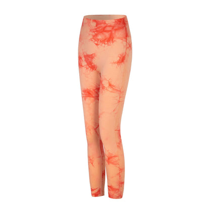 Sexy Dyed High Waist Sports Pants for Women