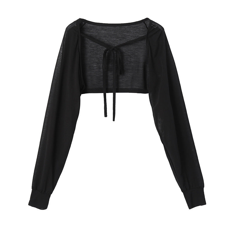 Summer Sun Proof Long Sleeves Cape Tops