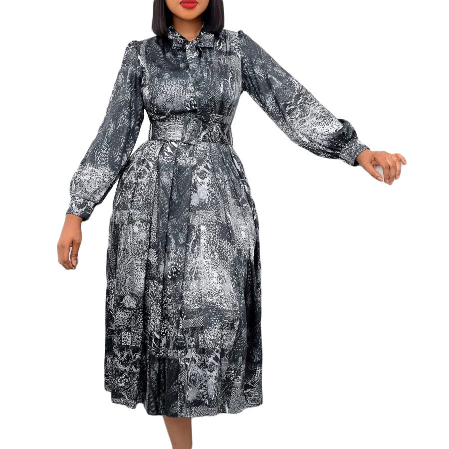 Elegant High Waist Plus Sizes Party Dresses for Women