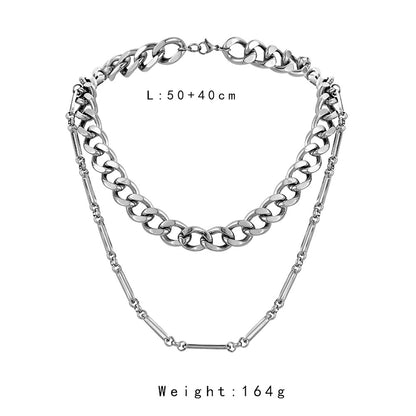Fashion Hip Top Style Pearl Necklace for Men