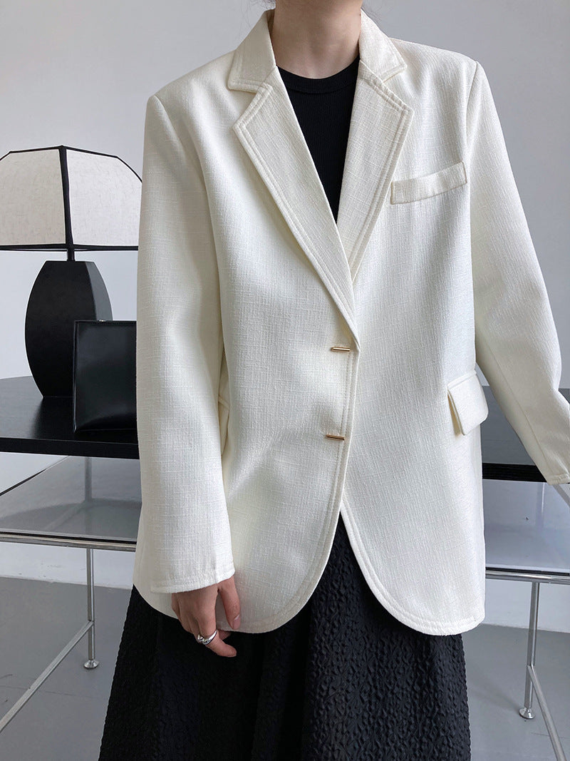 Vintage Elegant Designed Women Blazer Tops