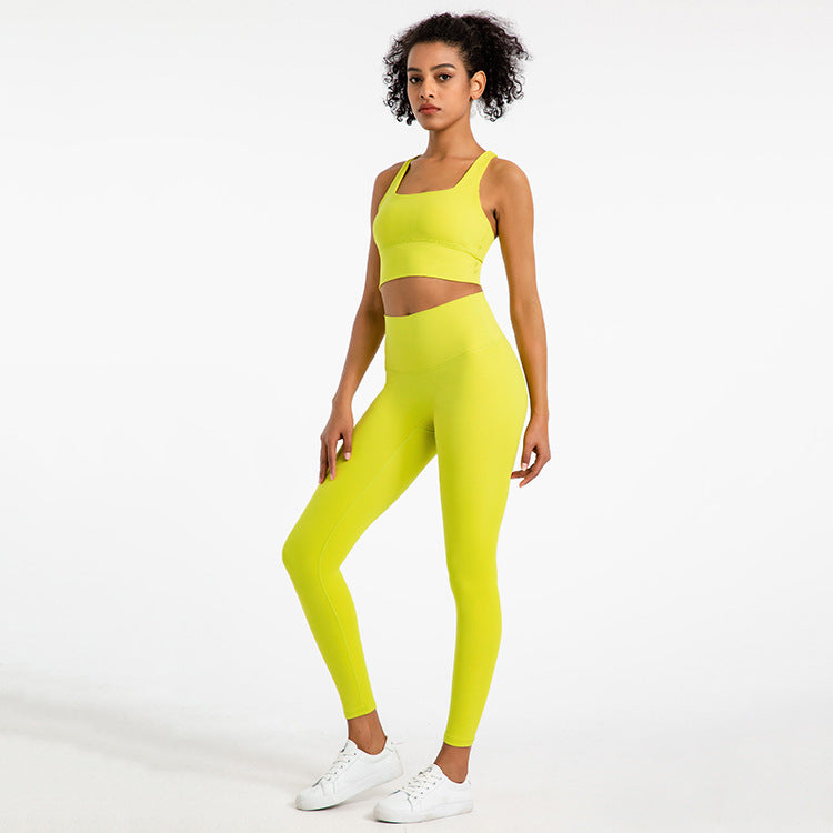 Sexy Women Outdoor Running Yoga Sets for Exercising