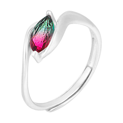 Fashion Colorful Sterling Silver Rings for Women