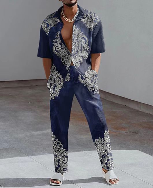 Casual Short Sleeves T Shirts and Pants for Women