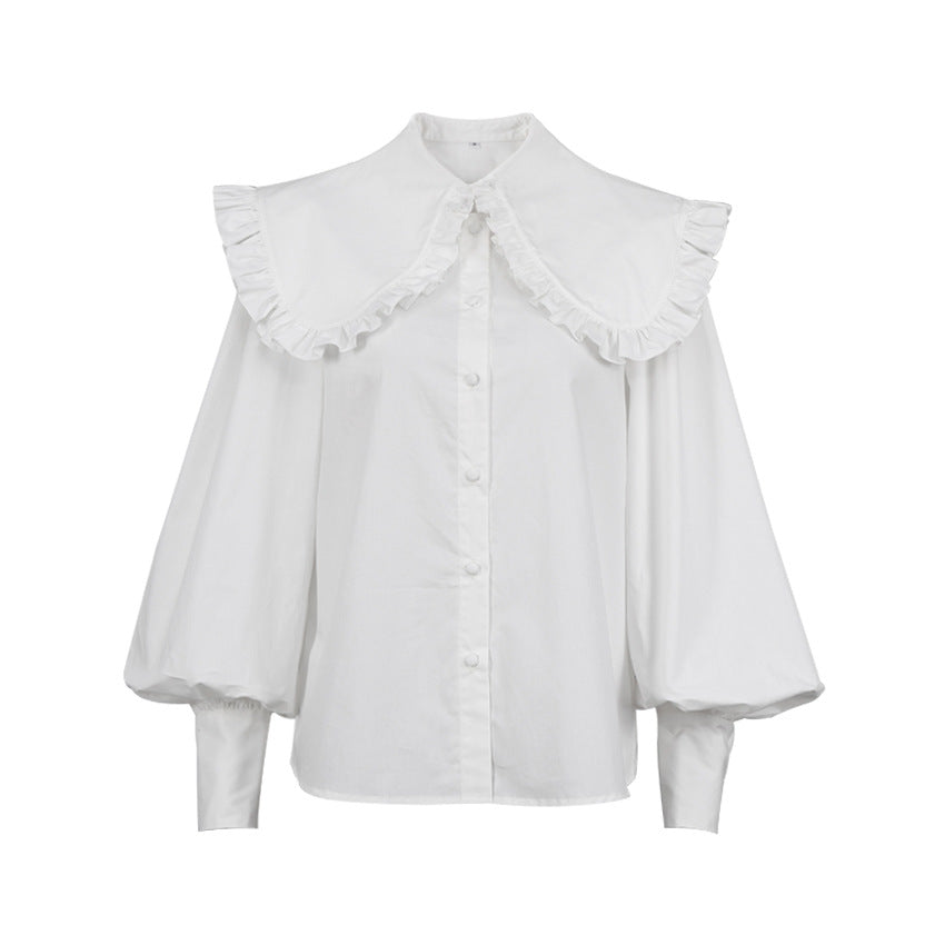 White Princess Women Long Sleeves Shirts