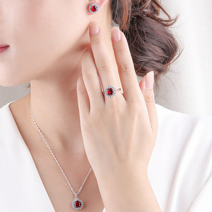 Fashion Sterling Silver Jewellry Sets for Women