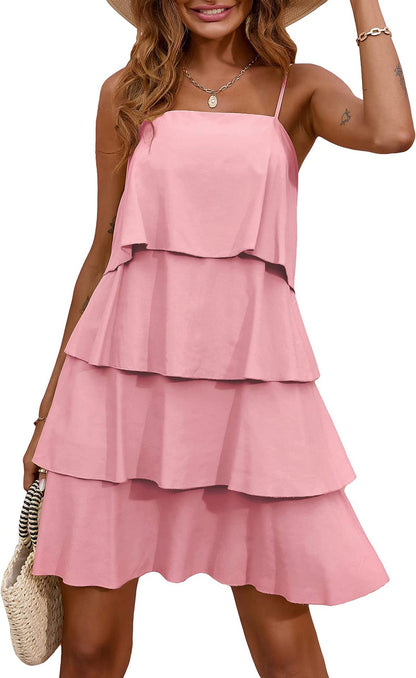 Summer Sleeveless Daily Mini Dresses