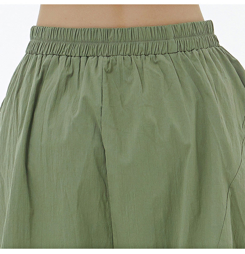 Designed Summer Plus Sizes Wide Legs Pants
