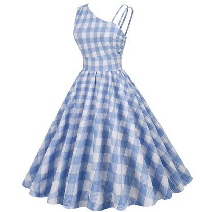 Vintage High Waist Sleeveless Women Dresses