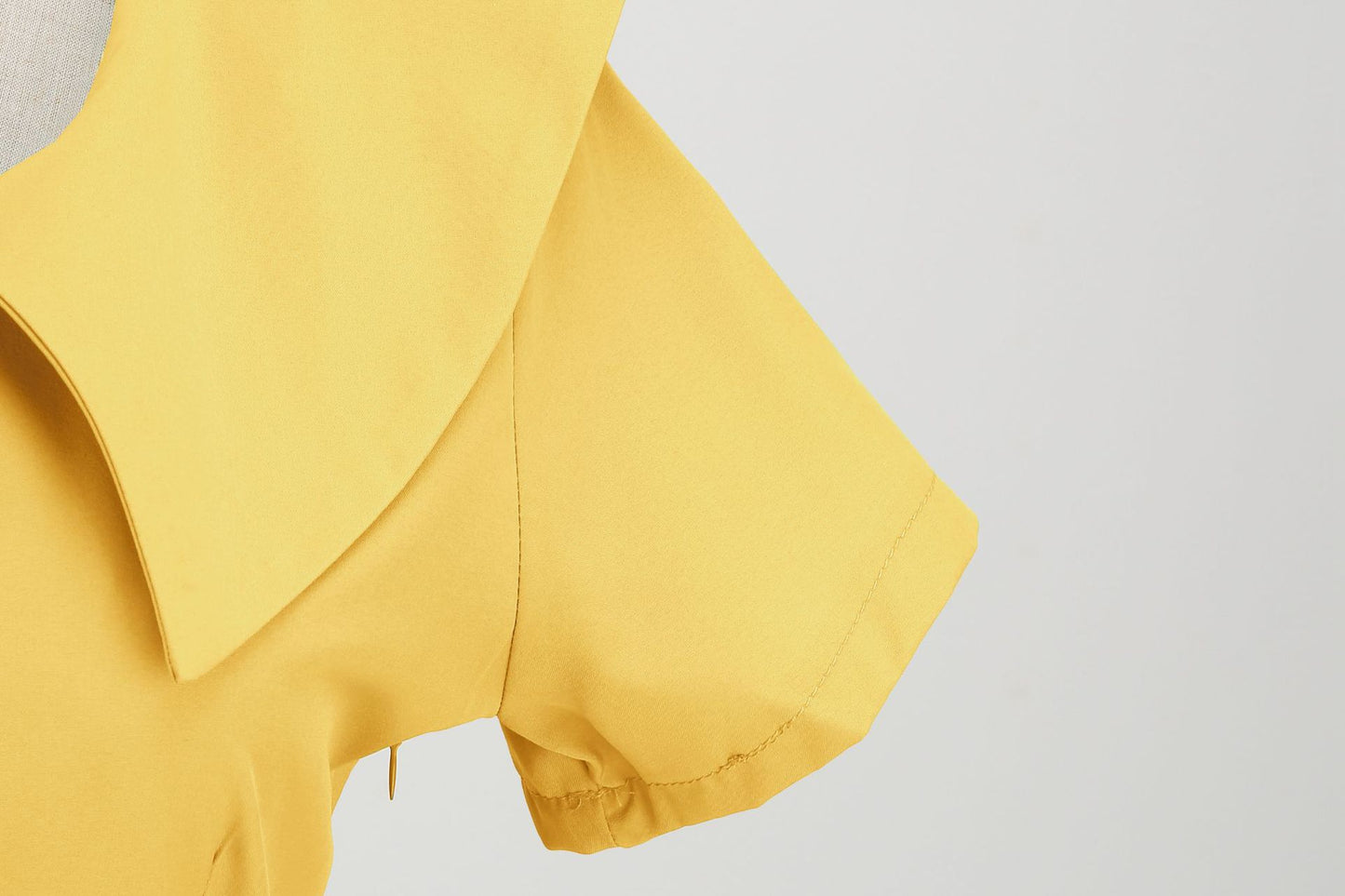 Vintage Short Sleeves A Line Dresses