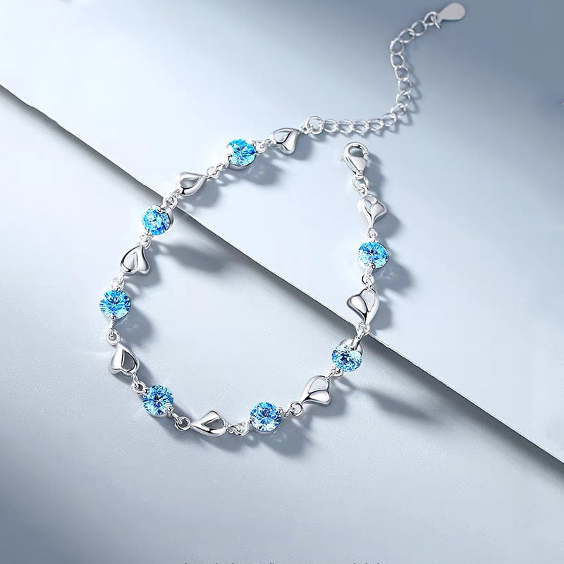 Fashion Lover Luxury Sterling Sliver Bracelet for Women
