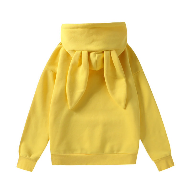 Cat Ear Design Women Velvet Hooides