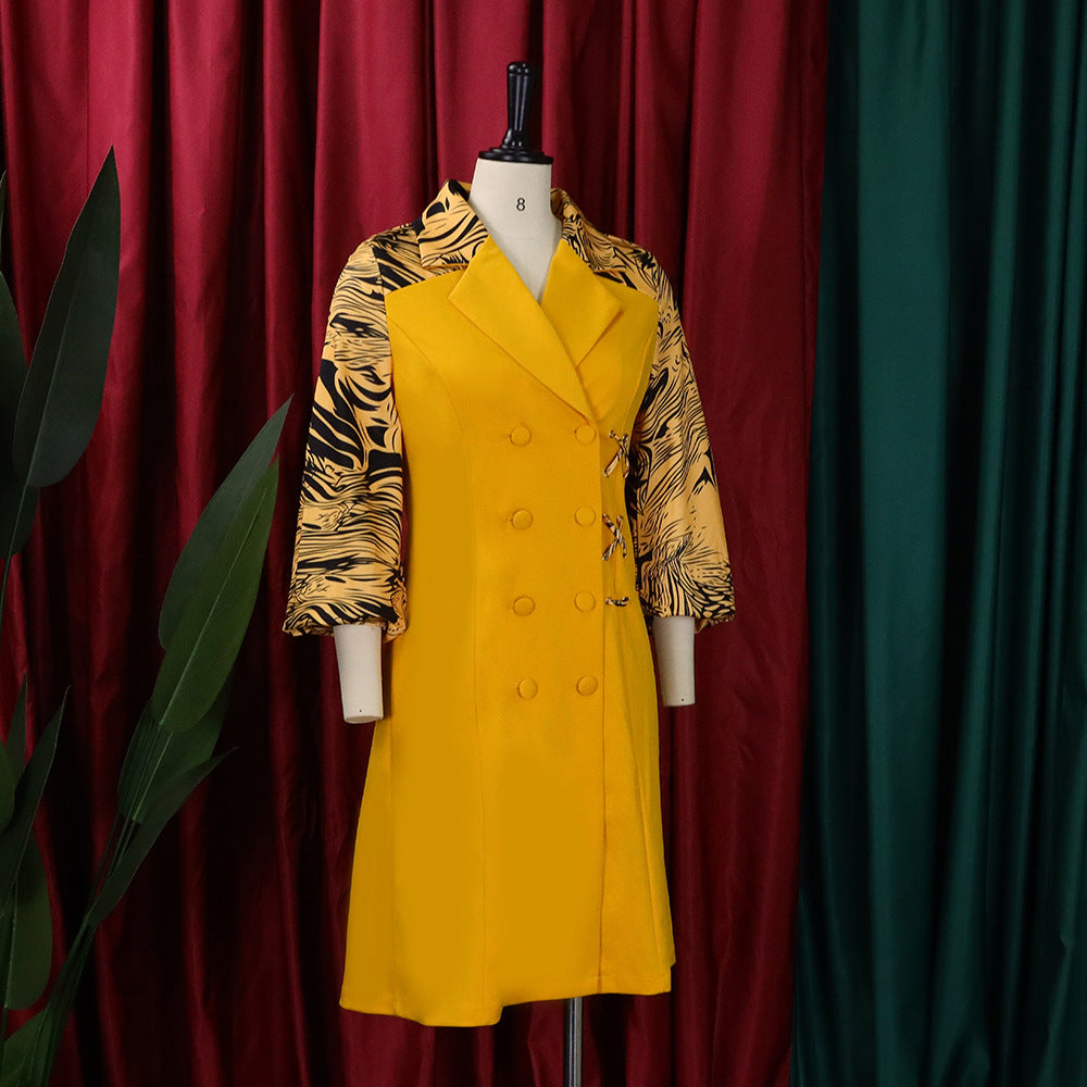 Fashion Plus Sizes Blazer Dresses