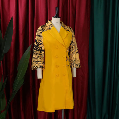 Fashion Plus Sizes Blazer Dresses