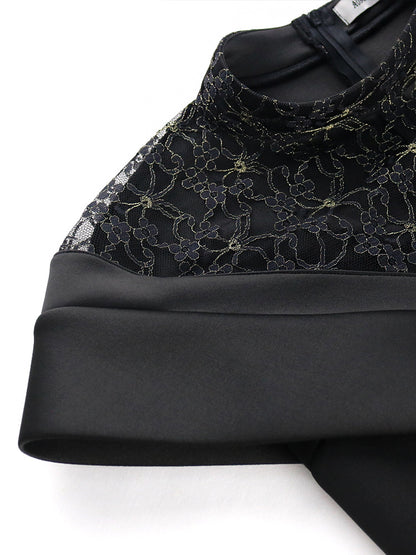 Vintage Lace Short Sleeves Party Dresses for Women