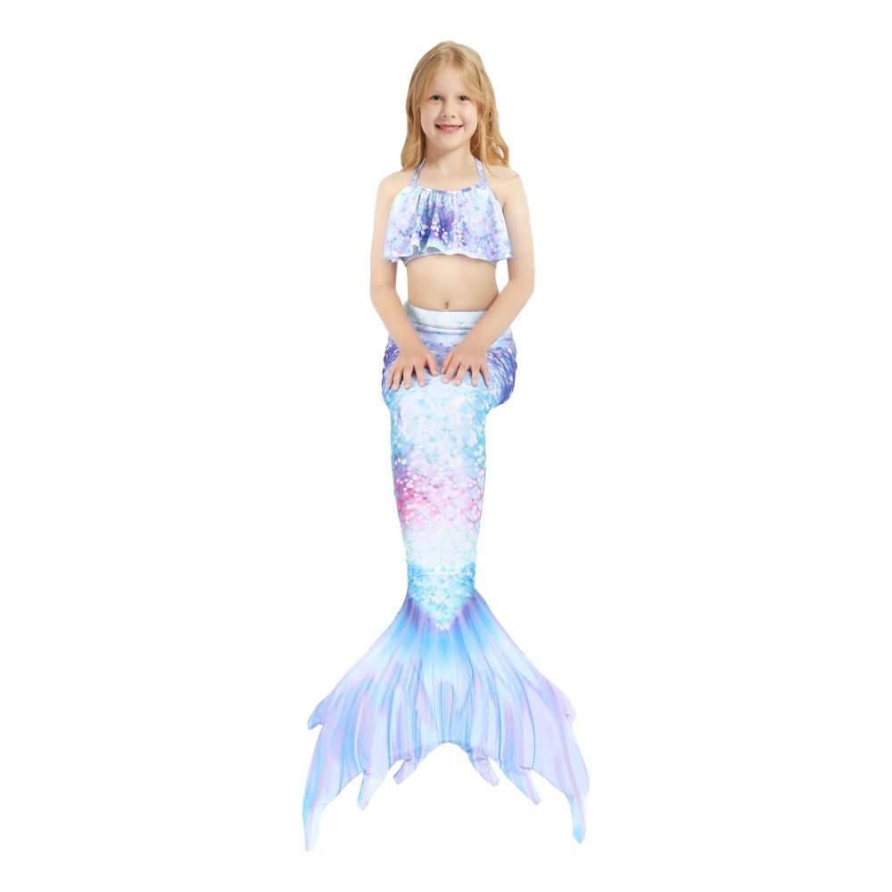 Gorgeous Three Pieces Mermaid Style Swimsuits