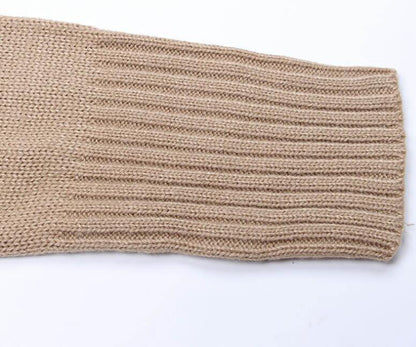 Fall/winter V Neck Tight Sweaters-STYLEGOING
