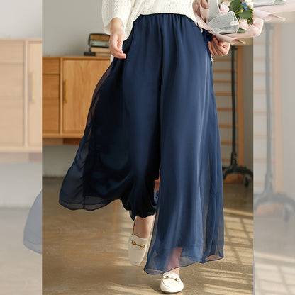 Fariy Summer Chiffon Women Plus Sizes Skirts