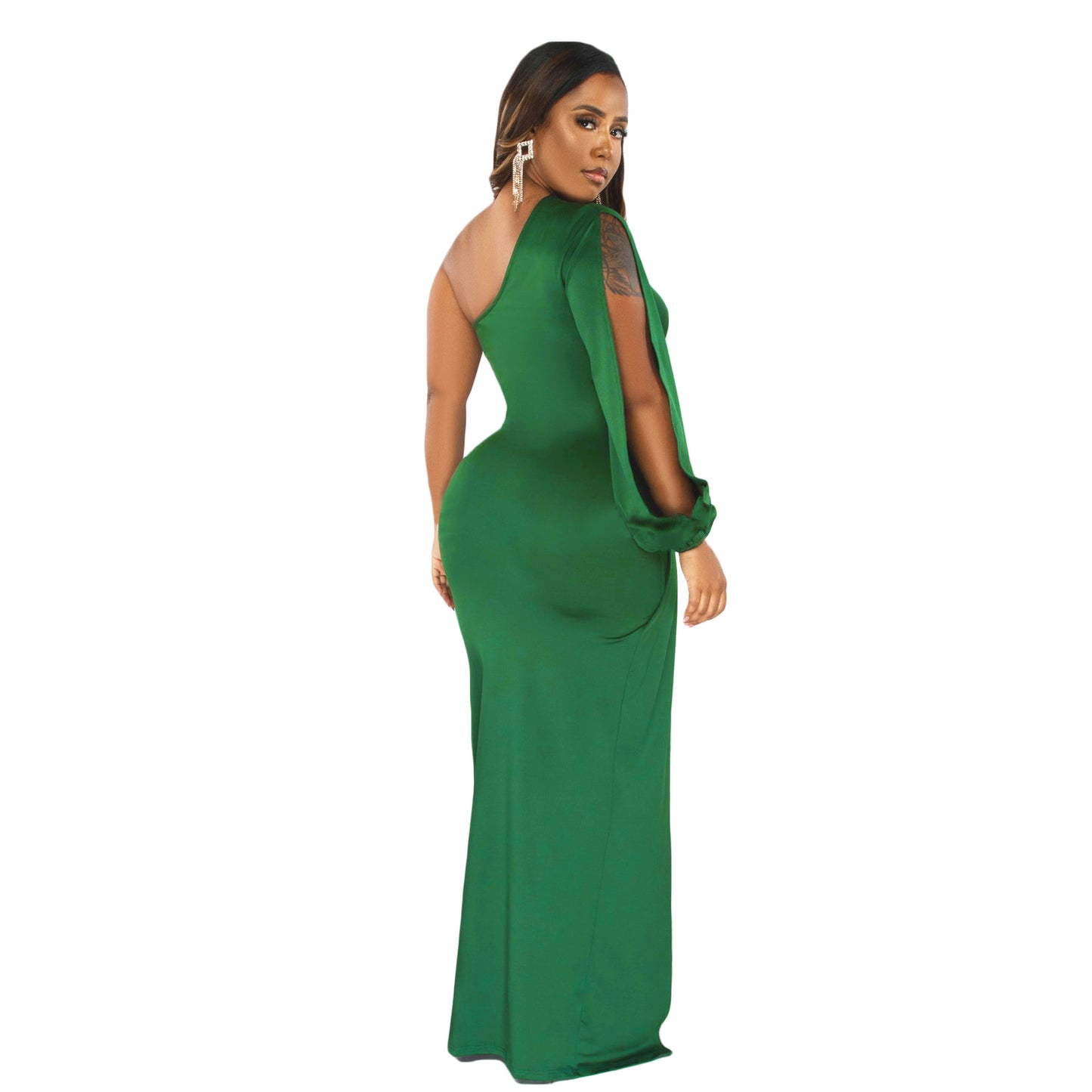 Classy One Shoulder Tight Dresses