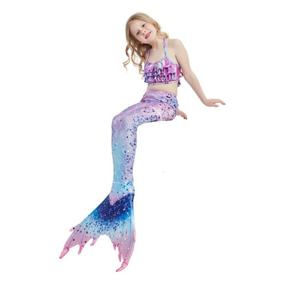 Gorgeous Three Pieces Mermaid Style Swimsuits