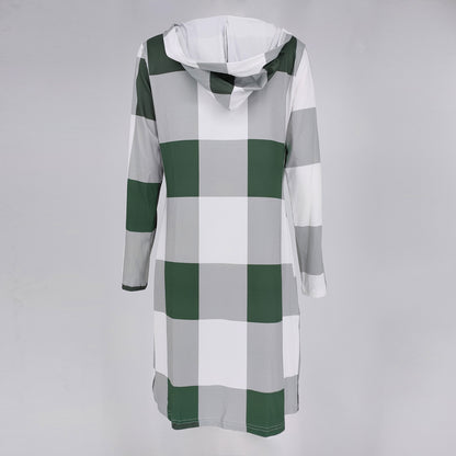 Women Long Sleeves Long Hoodies Overcoat