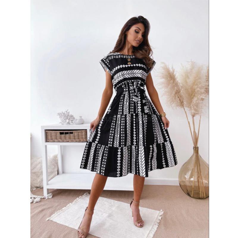 Women Fashion Irregular Mini Dresses-STYLEGOING