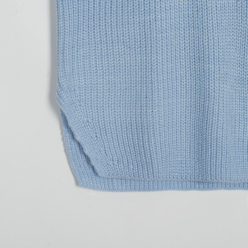 Women Sleeveless Knitted Vest