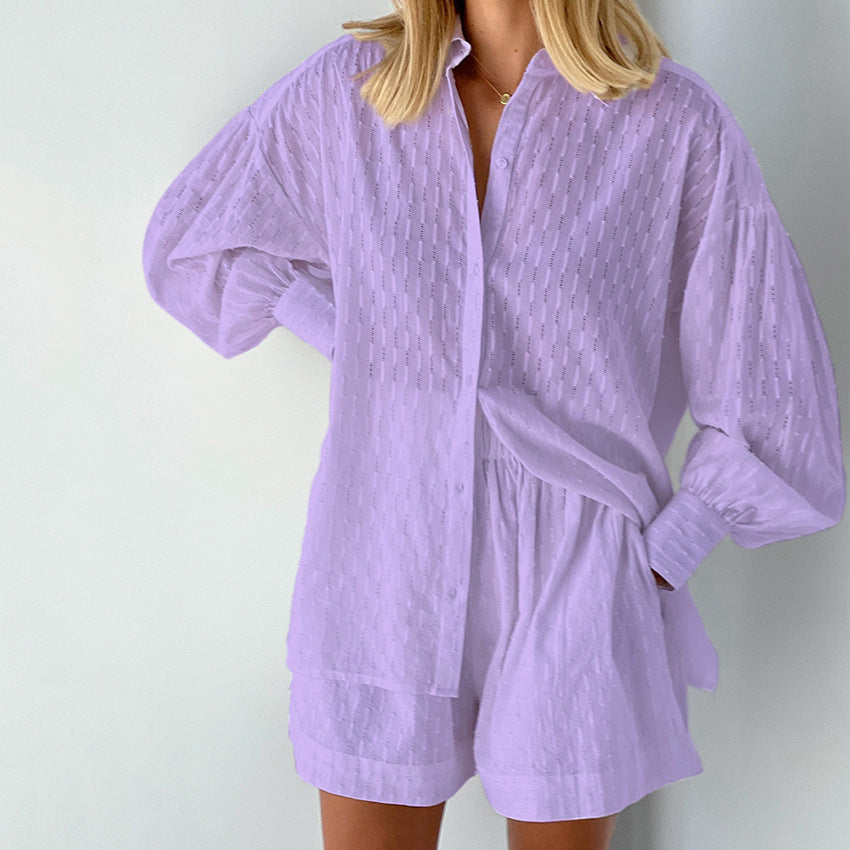 Casual Designed Shirts & Shorts Summer Outfits