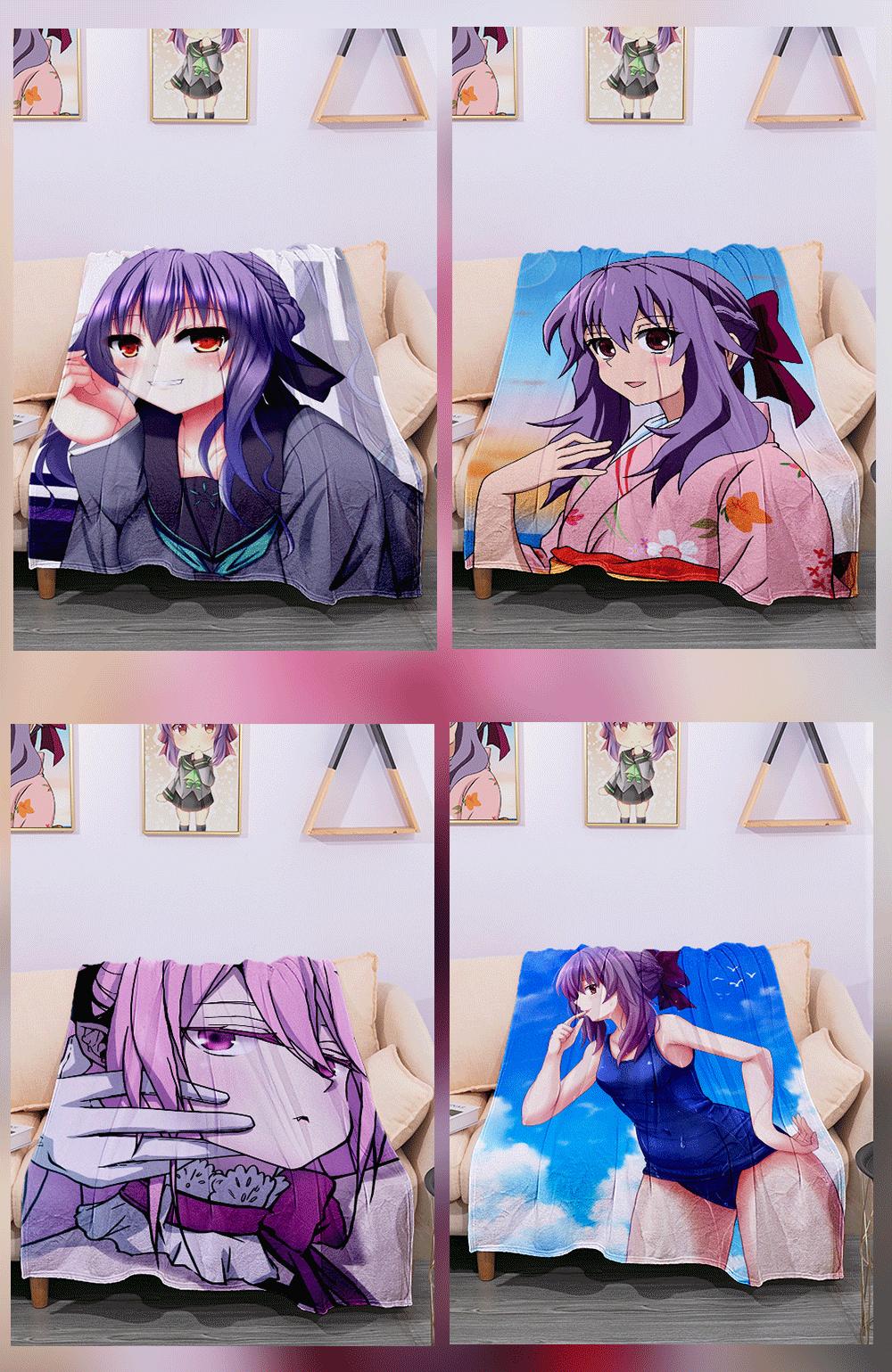 Animation Seraph Print Fleece Soft Blanket--Free Shipping at meselling99