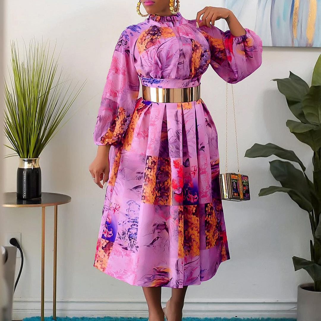 Women High Waist Plus Sizes Women Party Dresses
