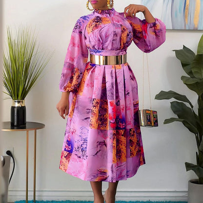 Women High Waist Plus Sizes Women Party Dresses