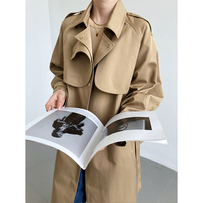 Classy Women Long Windbreak Coats